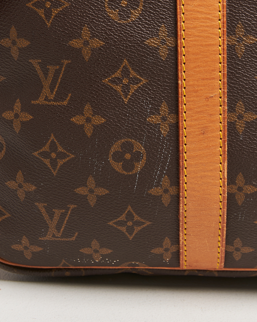 Homme | Louis Vuitton Pre-Owned Keepall Bandoulière 55 Monogram | Louis Vuitton Pre-Owned | Keepall Bandoulière 55 Monogram