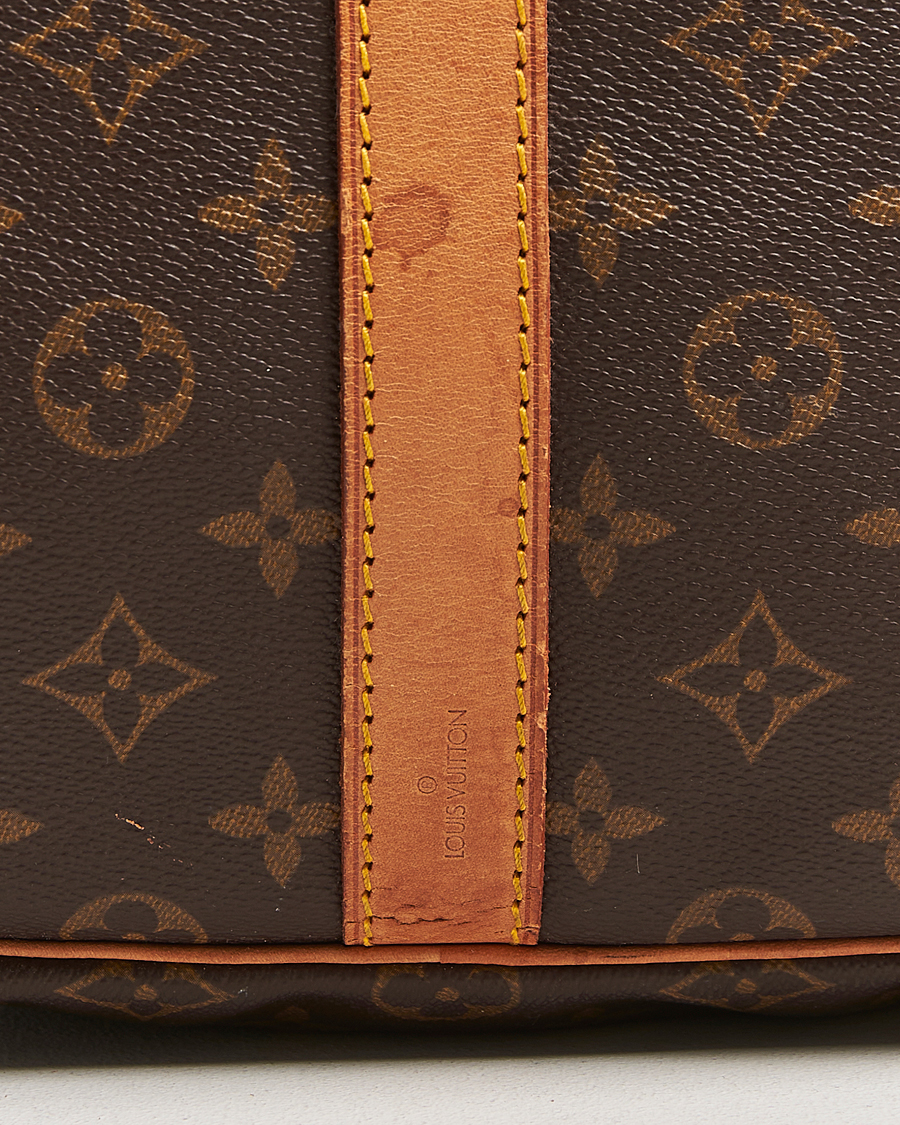 Homme | Louis Vuitton Pre-Owned Keepall Bandoulière 55 Monogram | Louis Vuitton Pre-Owned | Keepall Bandoulière 55 Monogram