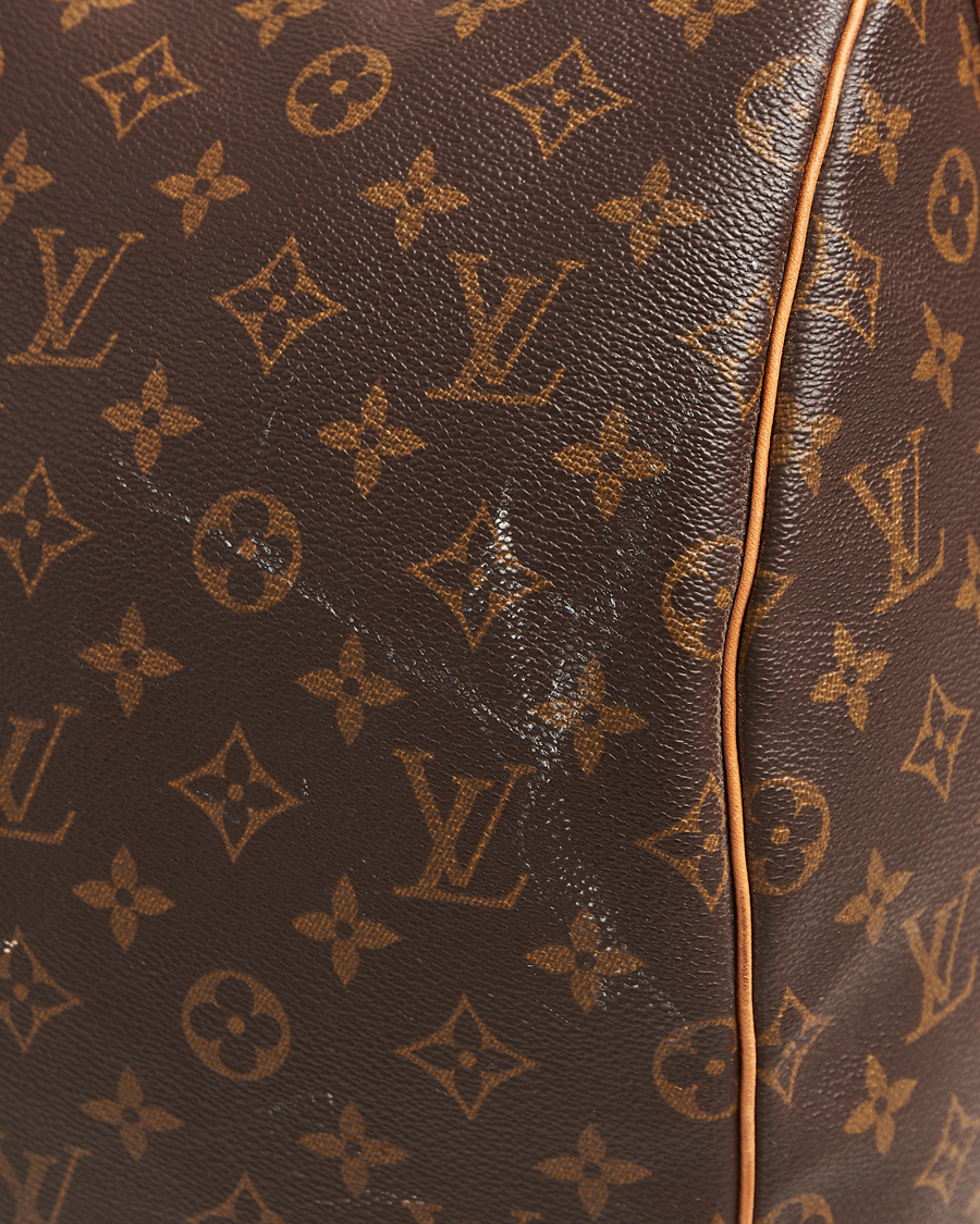 Homme | Louis Vuitton Pre-Owned Keepall Bandoulière 55 Monogram | Louis Vuitton Pre-Owned | Keepall Bandoulière 55 Monogram