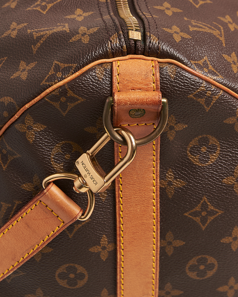 Homme | Louis Vuitton Pre-Owned Keepall Bandoulière 55 Monogram | Louis Vuitton Pre-Owned | Keepall Bandoulière 55 Monogram