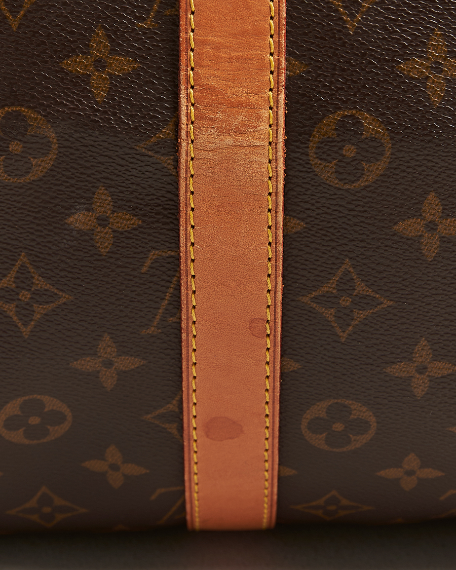 Homme | Louis Vuitton Pre-Owned Keepall 55 Bag Monogram | Louis Vuitton Pre-Owned | Keepall 55 Bag Monogram