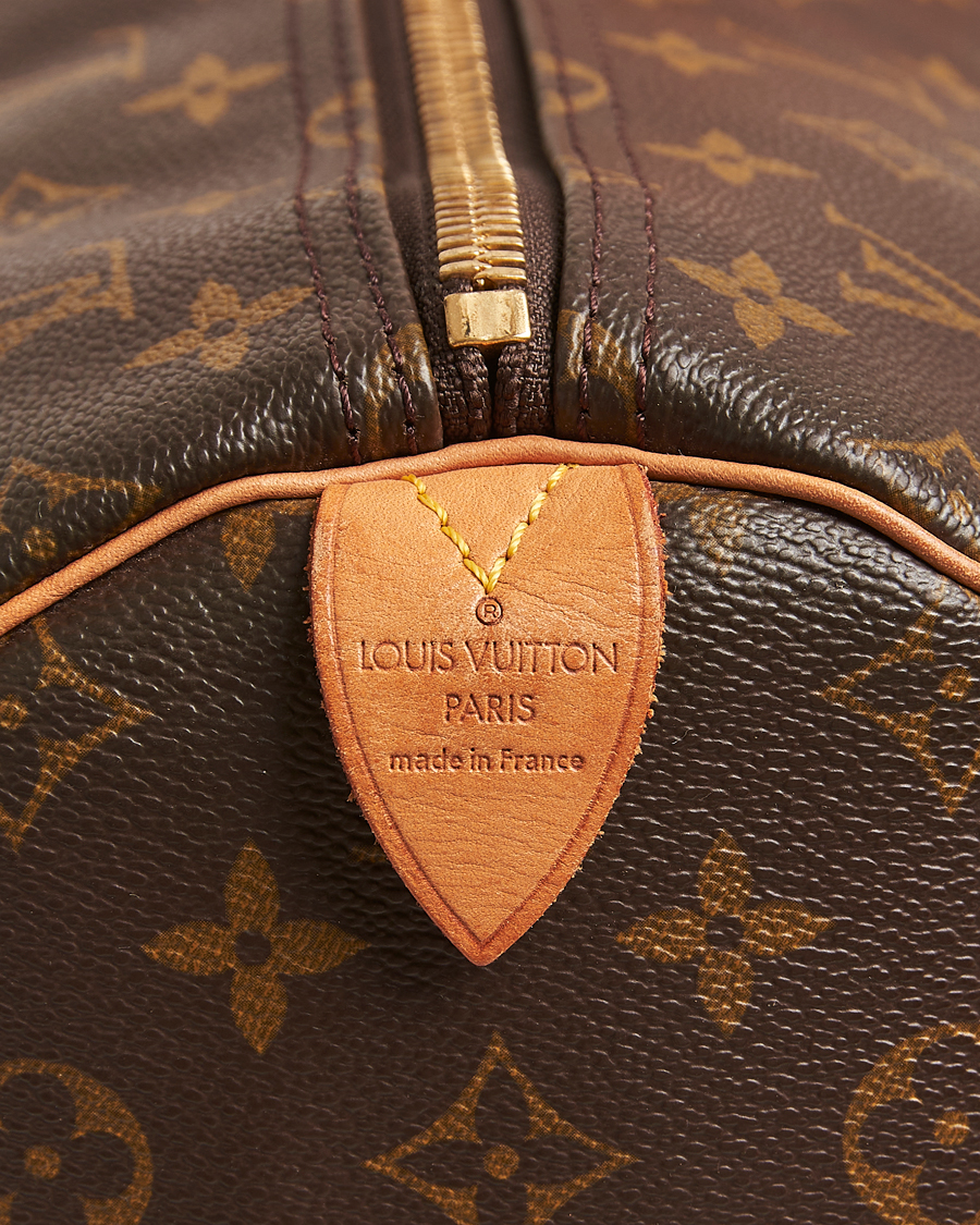 Homme | Louis Vuitton Pre-Owned Keepall 55 Bag Monogram | Louis Vuitton Pre-Owned | Keepall 55 Bag Monogram