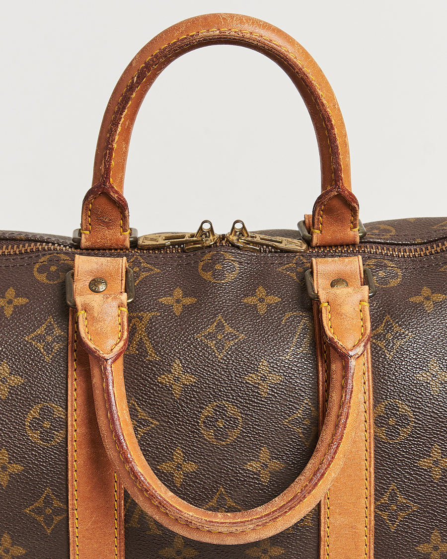 Homme | Louis Vuitton Pre-Owned Keepall 45 Bag Monogram | Louis Vuitton Pre-Owned | Keepall 45 Bag Monogram