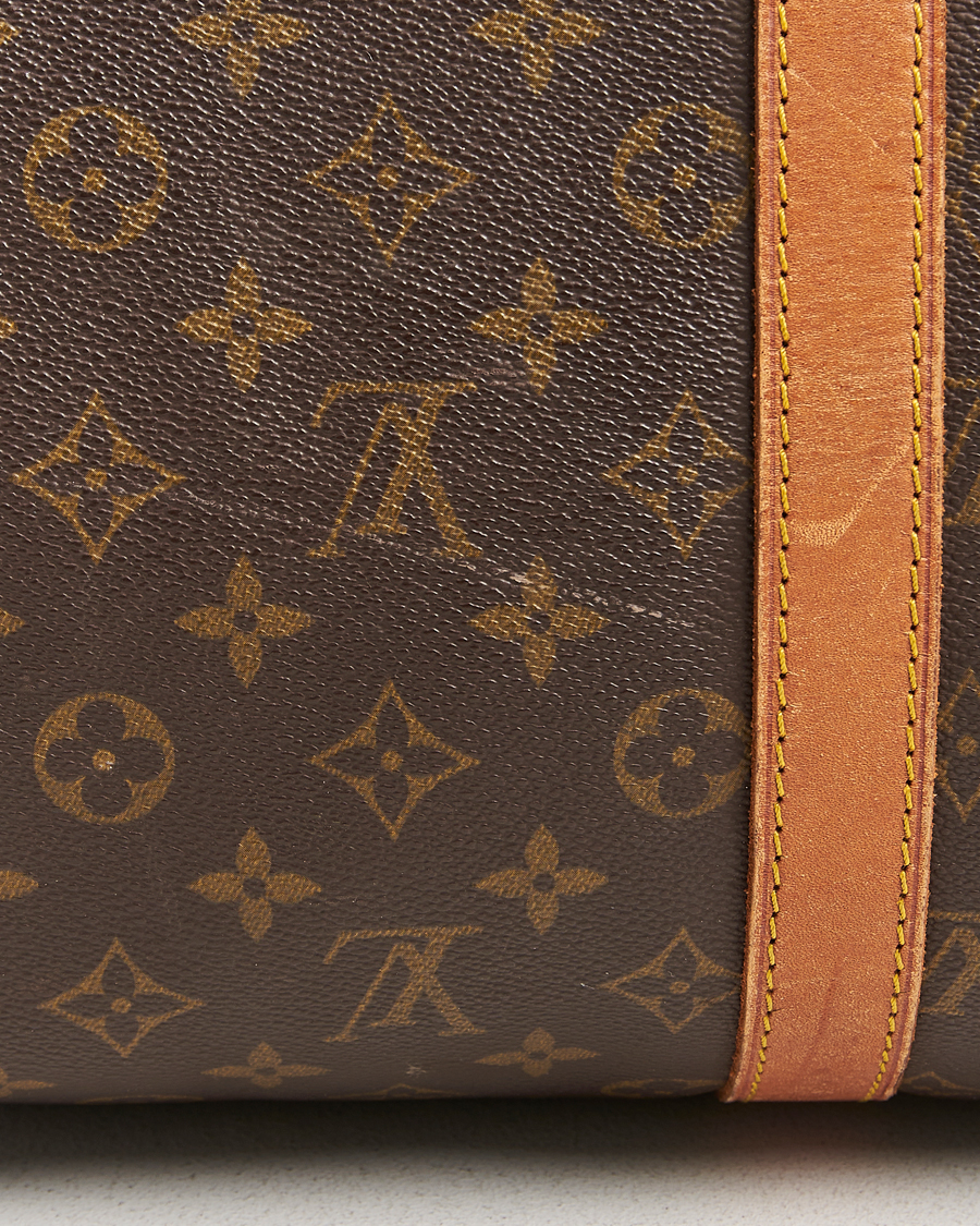Homme | Louis Vuitton Pre-Owned Keepall 45 Bag Monogram | Louis Vuitton Pre-Owned | Keepall 45 Bag Monogram