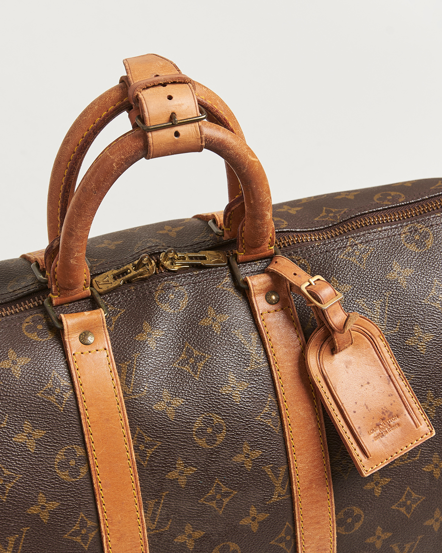 Homme | Louis Vuitton Pre-Owned Keepall 45 Bag Monogram | Louis Vuitton Pre-Owned | Keepall 45 Bag Monogram