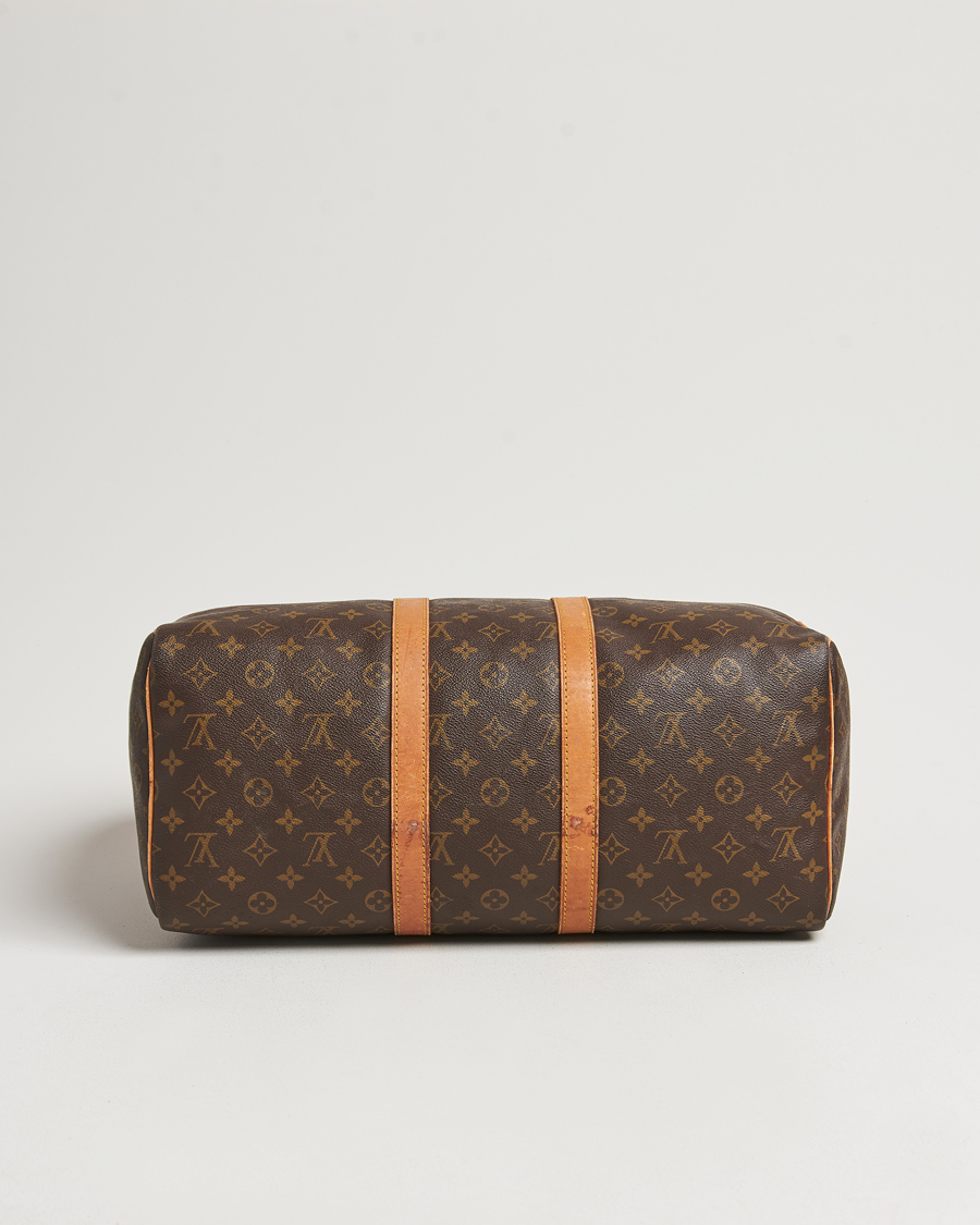 Homme | Louis Vuitton Pre-Owned Keepall 45 Bag Monogram | Louis Vuitton Pre-Owned | Keepall 45 Bag Monogram