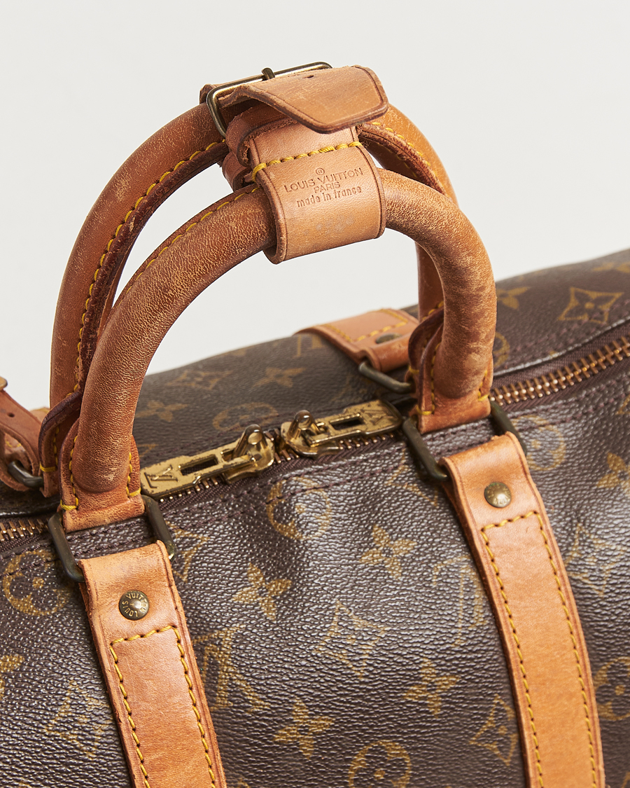 Homme | Louis Vuitton Pre-Owned Keepall 45 Bag Monogram | Louis Vuitton Pre-Owned | Keepall 45 Bag Monogram
