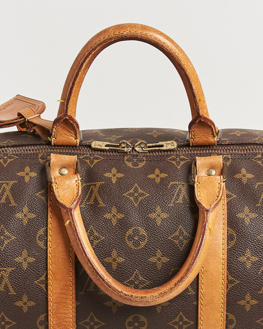 Homme | Louis Vuitton Pre-Owned Keepall 50 Bag Monogram | Louis Vuitton Pre-Owned | Keepall 50 Bag Monogram