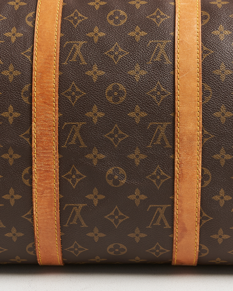 Homme | Louis Vuitton Pre-Owned Keepall 50 Bag Monogram | Louis Vuitton Pre-Owned | Keepall 50 Bag Monogram