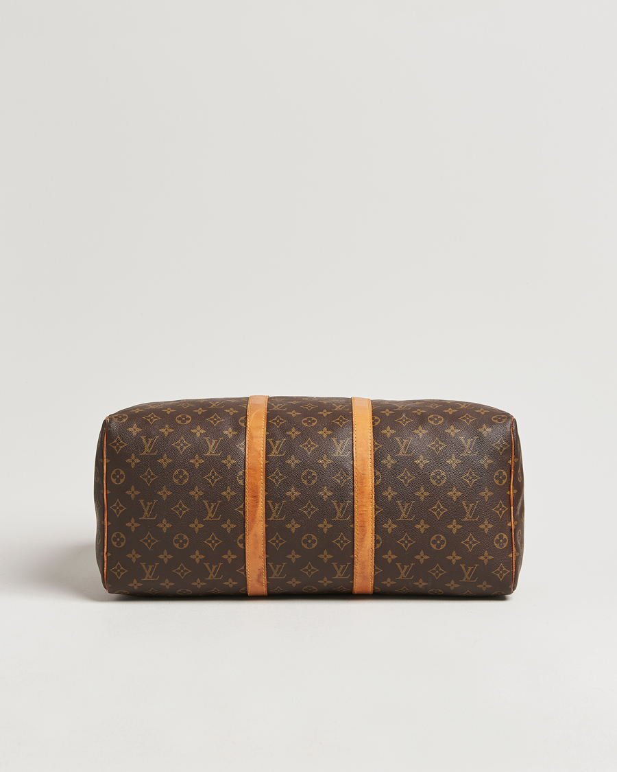 Homme | Louis Vuitton Pre-Owned Keepall 50 Bag Monogram | Louis Vuitton Pre-Owned | Keepall 50 Bag Monogram