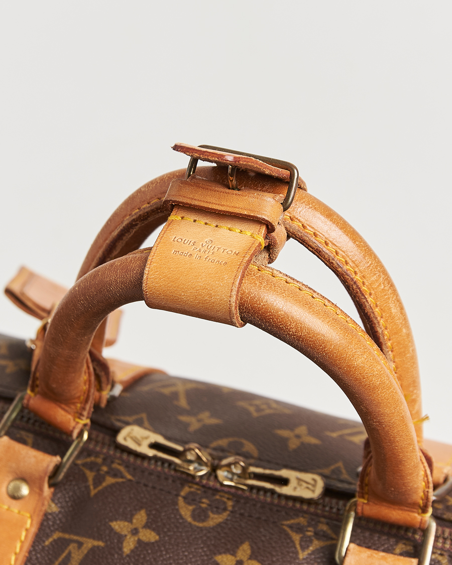 Homme | Louis Vuitton Pre-Owned Keepall 50 Bag Monogram | Louis Vuitton Pre-Owned | Keepall 50 Bag Monogram