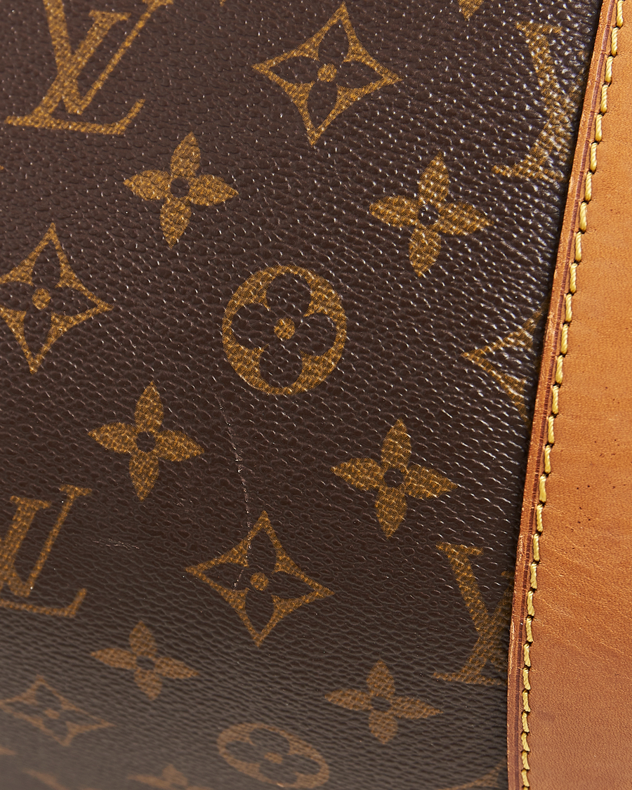 Homme | Louis Vuitton Pre-Owned Keepall 55 Bag Monogram | Louis Vuitton Pre-Owned | Keepall 55 Bag Monogram