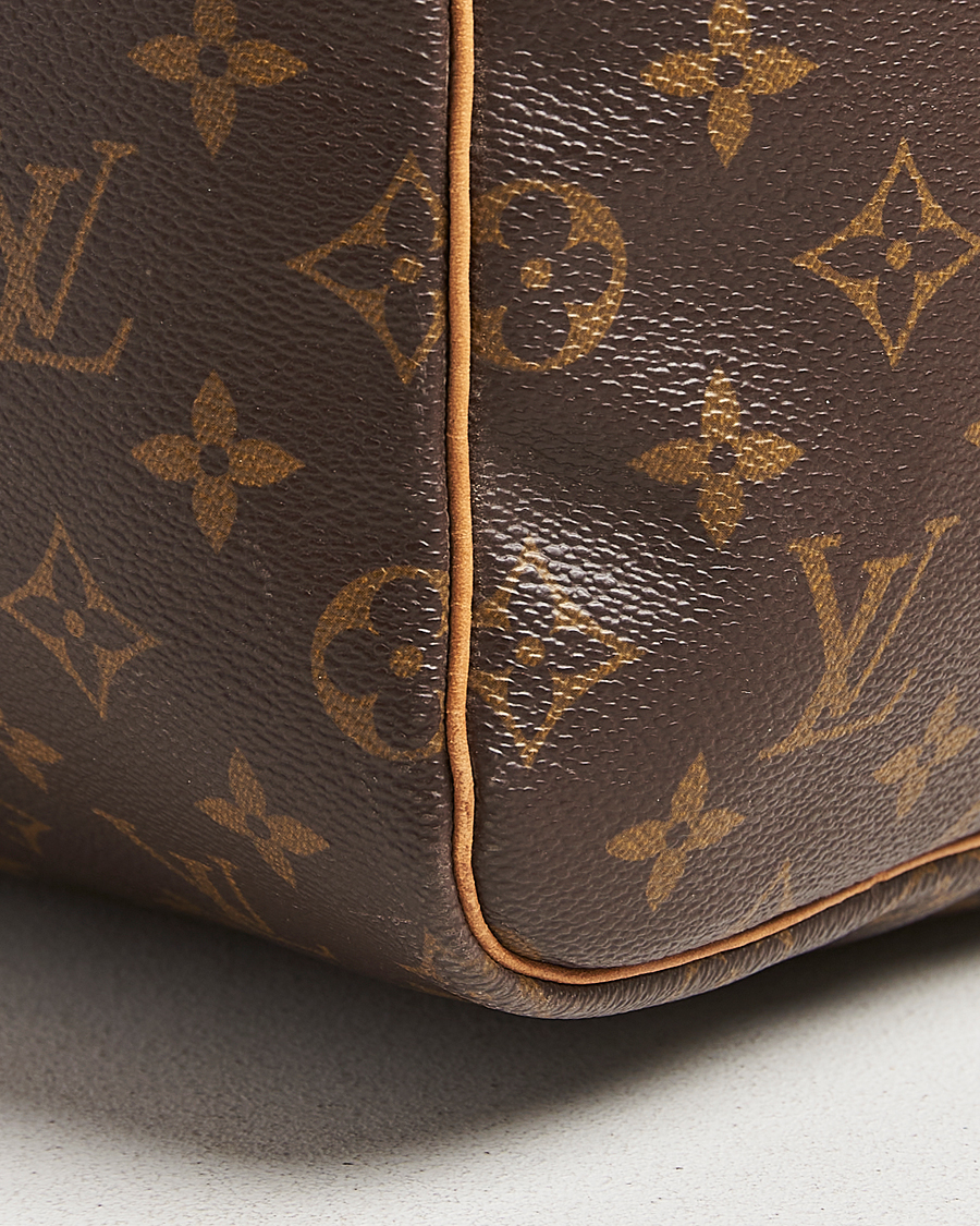 Homme | Louis Vuitton Pre-Owned Keepall 55 Bag Monogram | Louis Vuitton Pre-Owned | Keepall 55 Bag Monogram