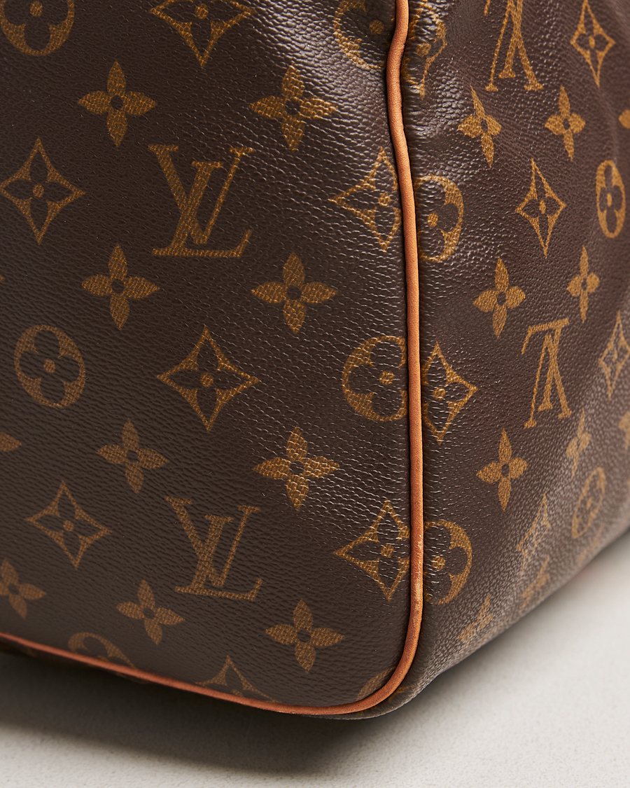Homme | Louis Vuitton Pre-Owned Keepall 55 Bag Monogram | Louis Vuitton Pre-Owned | Keepall 55 Bag Monogram