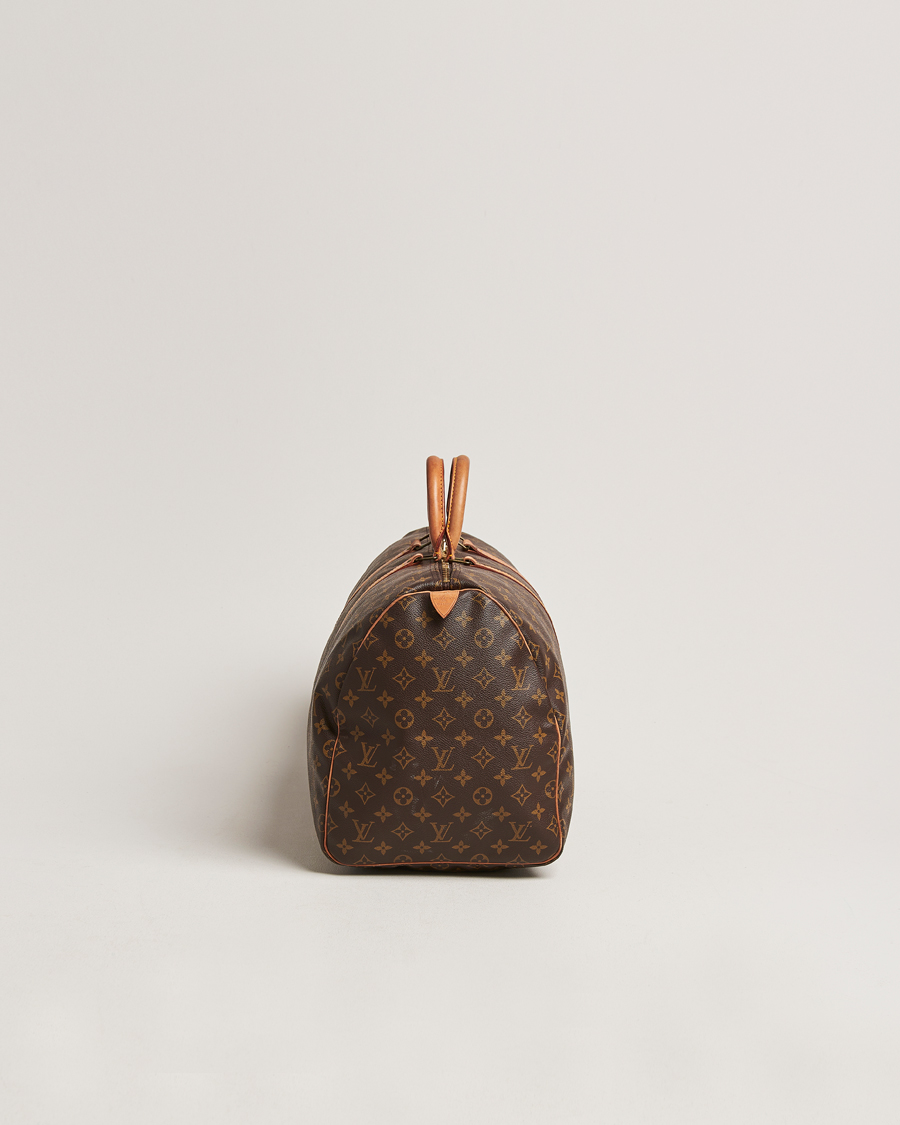 Homme | Louis Vuitton Pre-Owned Keepall 55 Bag Monogram | Louis Vuitton Pre-Owned | Keepall 55 Bag Monogram