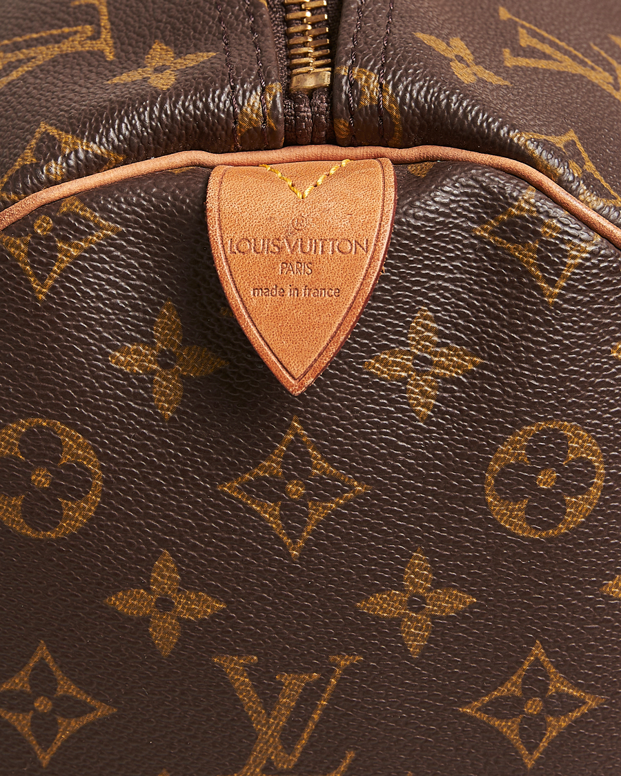 Homme | Louis Vuitton Pre-Owned Keepall 55 Bag Monogram | Louis Vuitton Pre-Owned | Keepall 55 Bag Monogram