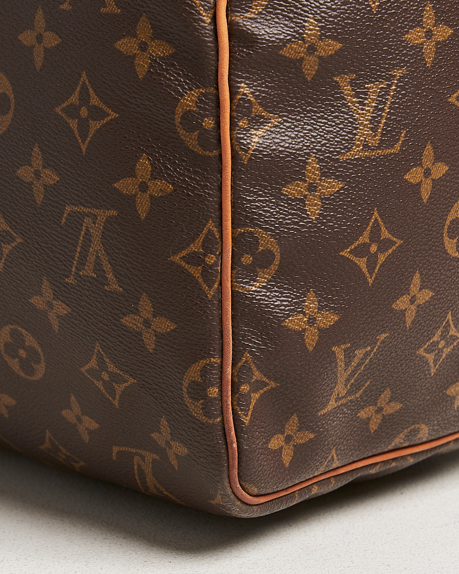 Homme | Louis Vuitton Pre-Owned Keepall 55 Bag Monogram | Louis Vuitton Pre-Owned | Keepall 55 Bag Monogram
