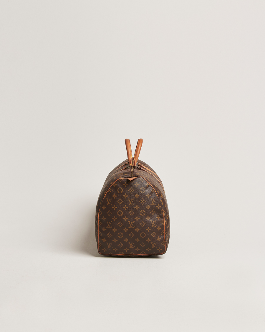 Homme | Louis Vuitton Pre-Owned Keepall 55 Bag Monogram | Louis Vuitton Pre-Owned | Keepall 55 Bag Monogram