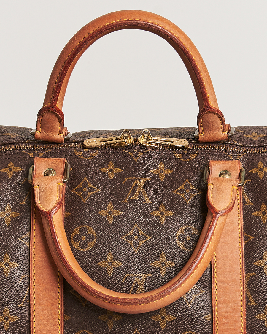 Homme | Louis Vuitton Pre-Owned Keepall 55 Bag Monogram | Louis Vuitton Pre-Owned | Keepall 55 Bag Monogram