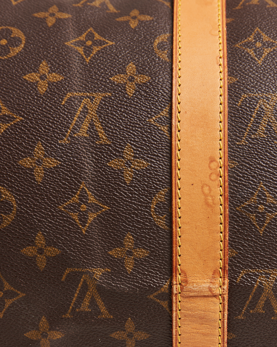 Homme | Louis Vuitton Pre-Owned Keepall 50 Bag Monogram | Louis Vuitton Pre-Owned | Keepall 50 Bag Monogram