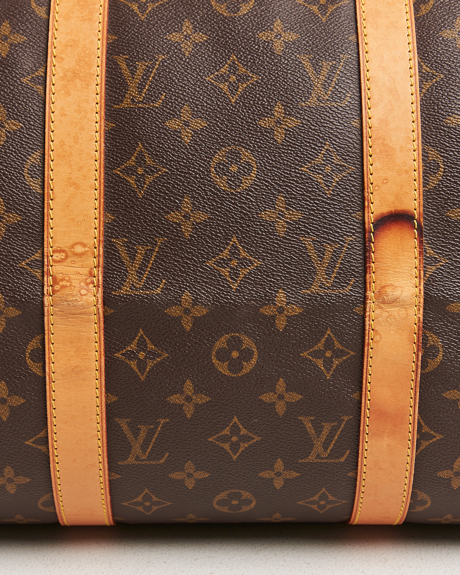 Homme | Louis Vuitton Pre-Owned Keepall 50 Bag Monogram | Louis Vuitton Pre-Owned | Keepall 50 Bag Monogram