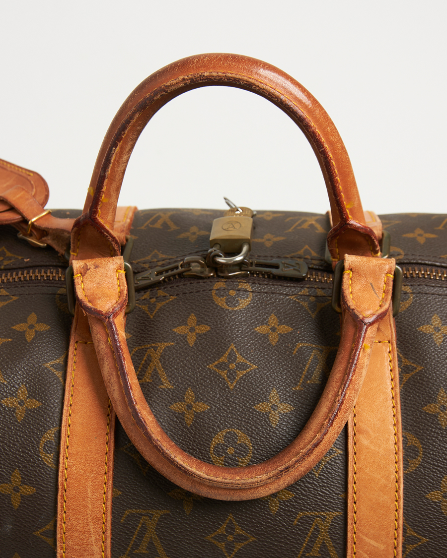 Homme | Louis Vuitton Pre-Owned Keepall 50 Bag Monogram | Louis Vuitton Pre-Owned | Keepall 50 Bag Monogram