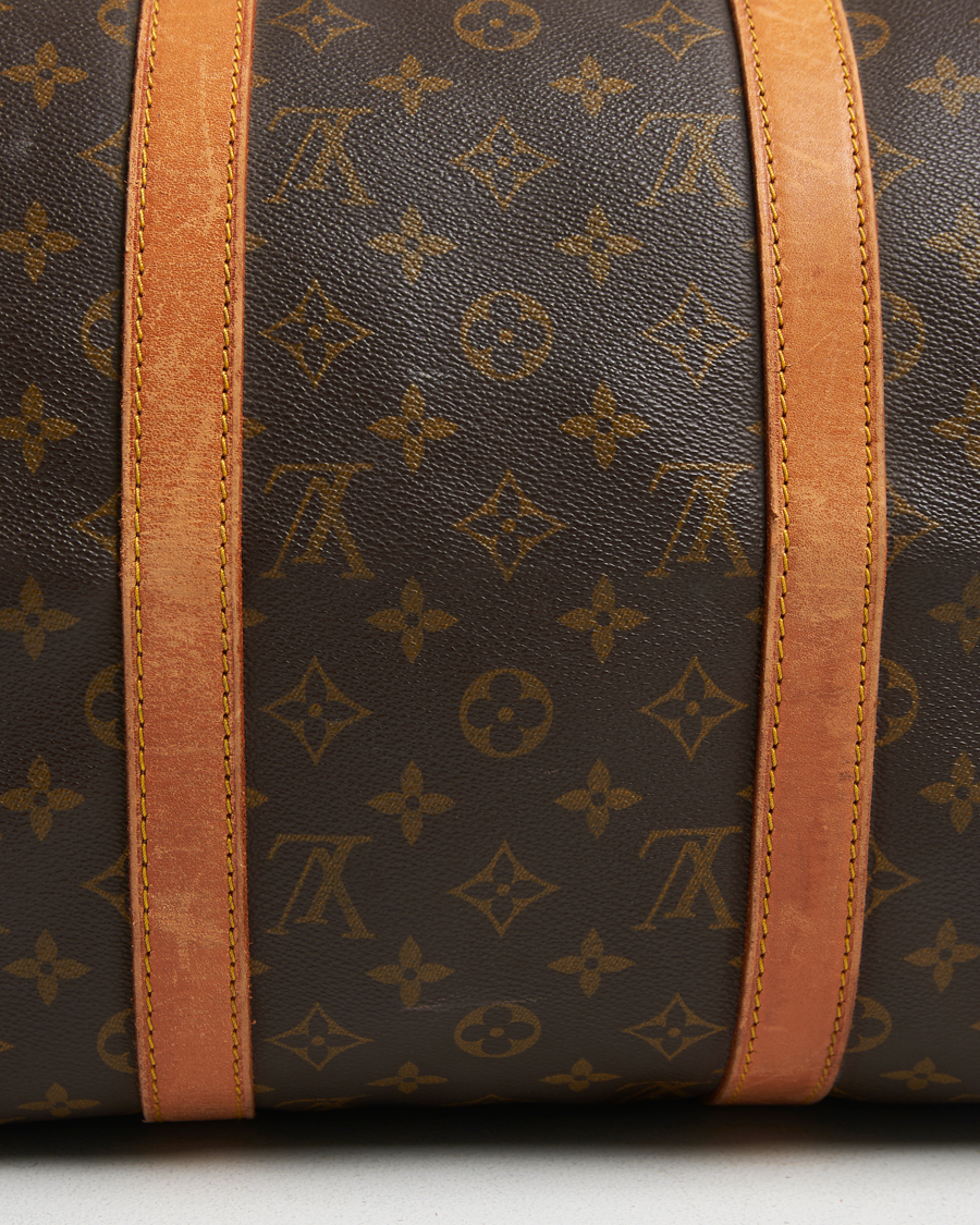 Homme | Louis Vuitton Pre-Owned Keepall 50 Bag Monogram | Louis Vuitton Pre-Owned | Keepall 50 Bag Monogram