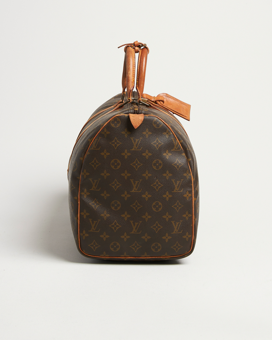 Homme | Louis Vuitton Pre-Owned Keepall 50 Bag Monogram | Louis Vuitton Pre-Owned | Keepall 50 Bag Monogram