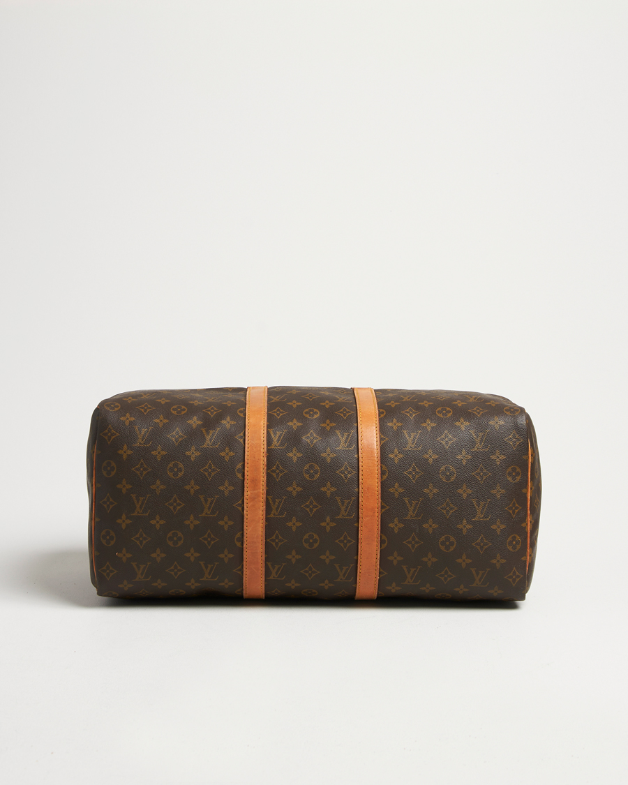 Homme | Louis Vuitton Pre-Owned Keepall 50 Bag Monogram | Louis Vuitton Pre-Owned | Keepall 50 Bag Monogram