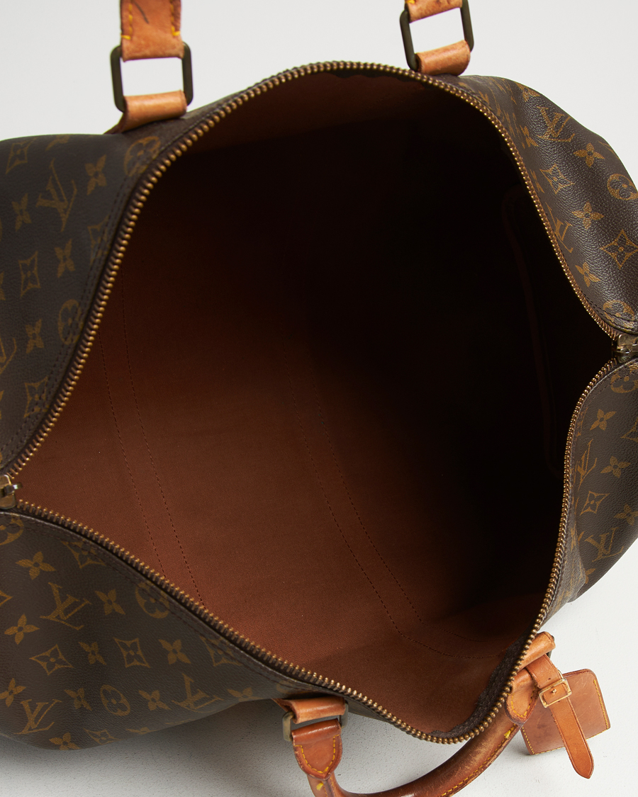 Homme | Louis Vuitton Pre-Owned Keepall 50 Bag Monogram | Louis Vuitton Pre-Owned | Keepall 50 Bag Monogram
