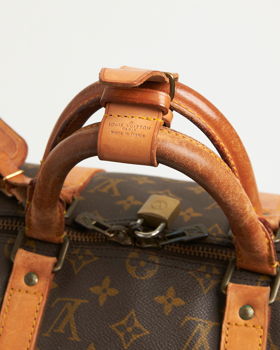 Homme | Louis Vuitton Pre-Owned Keepall 50 Bag Monogram | Louis Vuitton Pre-Owned | Keepall 50 Bag Monogram