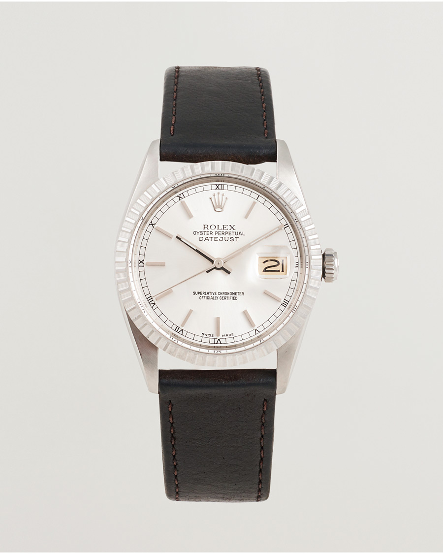 Homme | Rolex Pre-Owned Datejust 16030 Silver | Rolex Pre-Owned | Datejust 16030 Silver