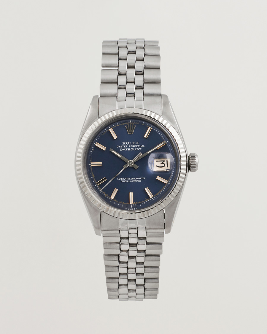 Homme | Rolex Pre-Owned Datejust 1601 Silver | Rolex Pre-Owned | Datejust 1601 Silver