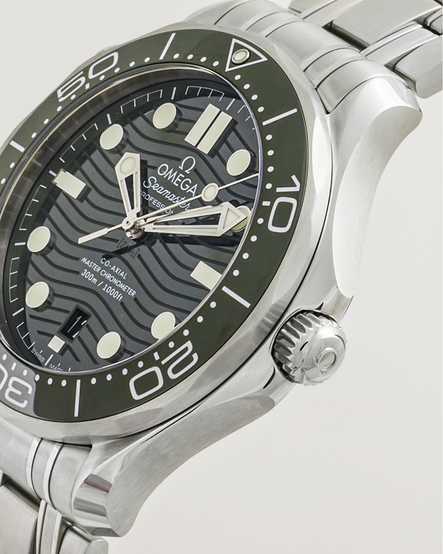 Homme | Omega Pre-Owned Seamaster Diver 300M Green | Omega Pre-Owned | Seamaster Diver 300M Green