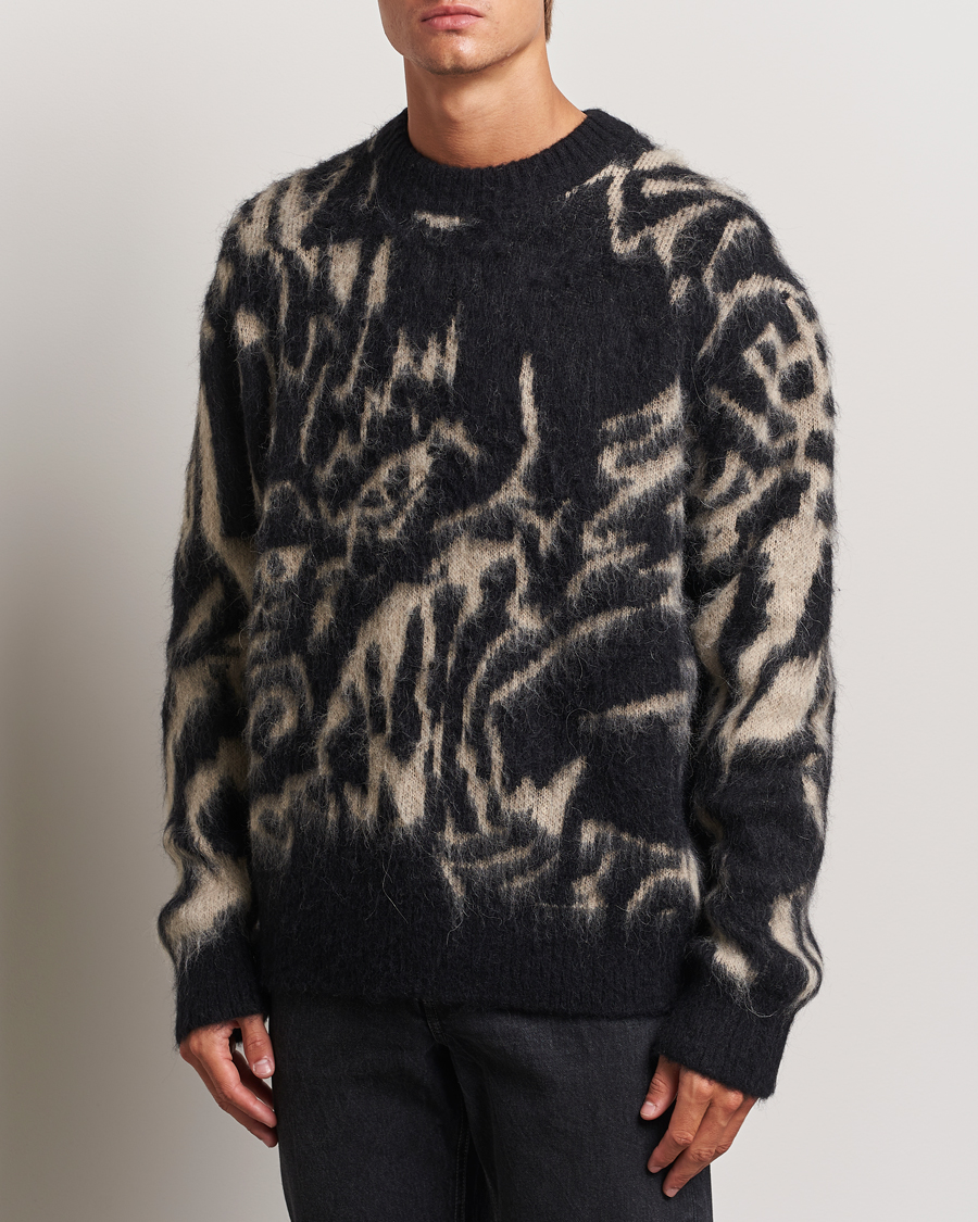 Homme | Pulls Et Tricots | J.Lindeberg | Falkor Jacquard Knit Sweater Black