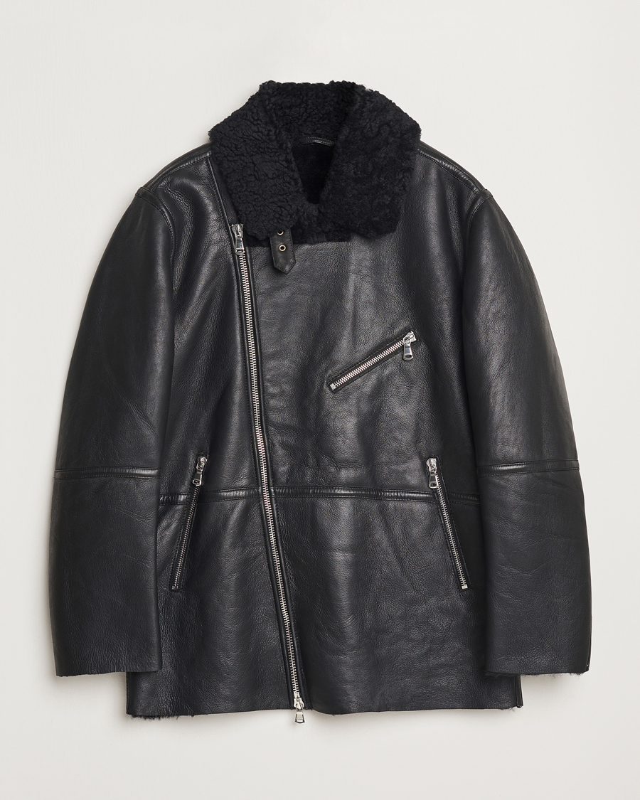 Homme | Manteaux Et Vestes | J.Lindeberg | Sutton Shearling Jacket Black