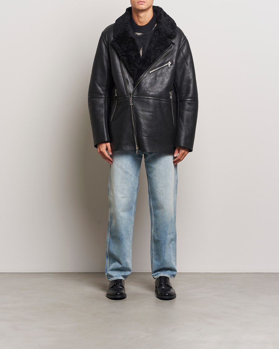 Homme | Manteaux Et Vestes | J.Lindeberg | Sutton Shearling Jacket Black