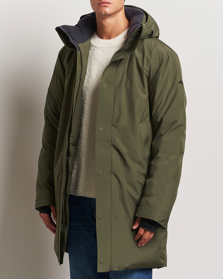 Homme | Manteaux Et Vestes | J.Lindeberg | Alon Down Parka Forest Green