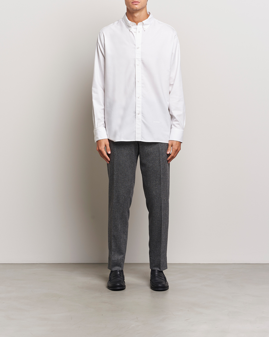 Homme | Chemises | J.Lindeberg | Regular Stretch Oxford Shirt White