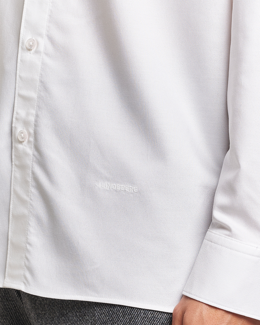 Homme | Chemises | J.Lindeberg | Regular Stretch Oxford Shirt White