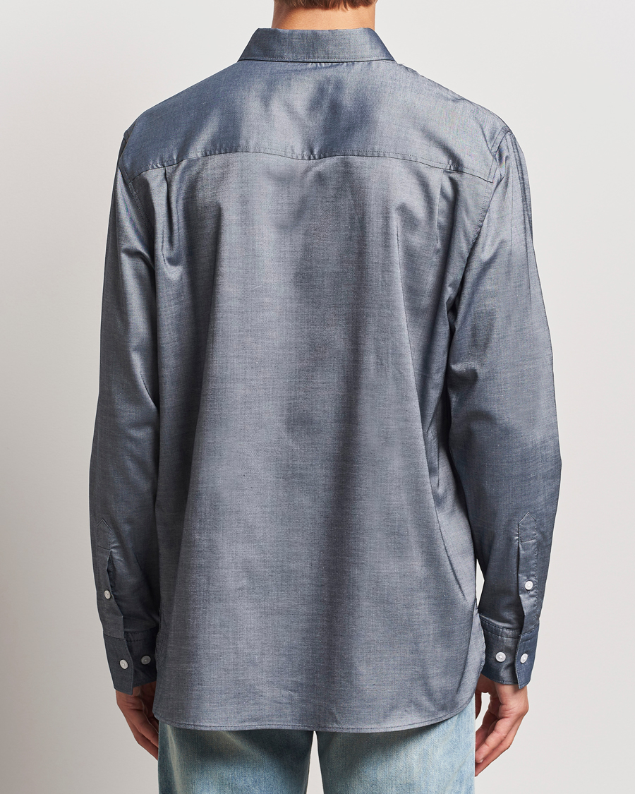 Homme | Chemises | J.Lindeberg | Regular Stretch Oxford Shirt Navy