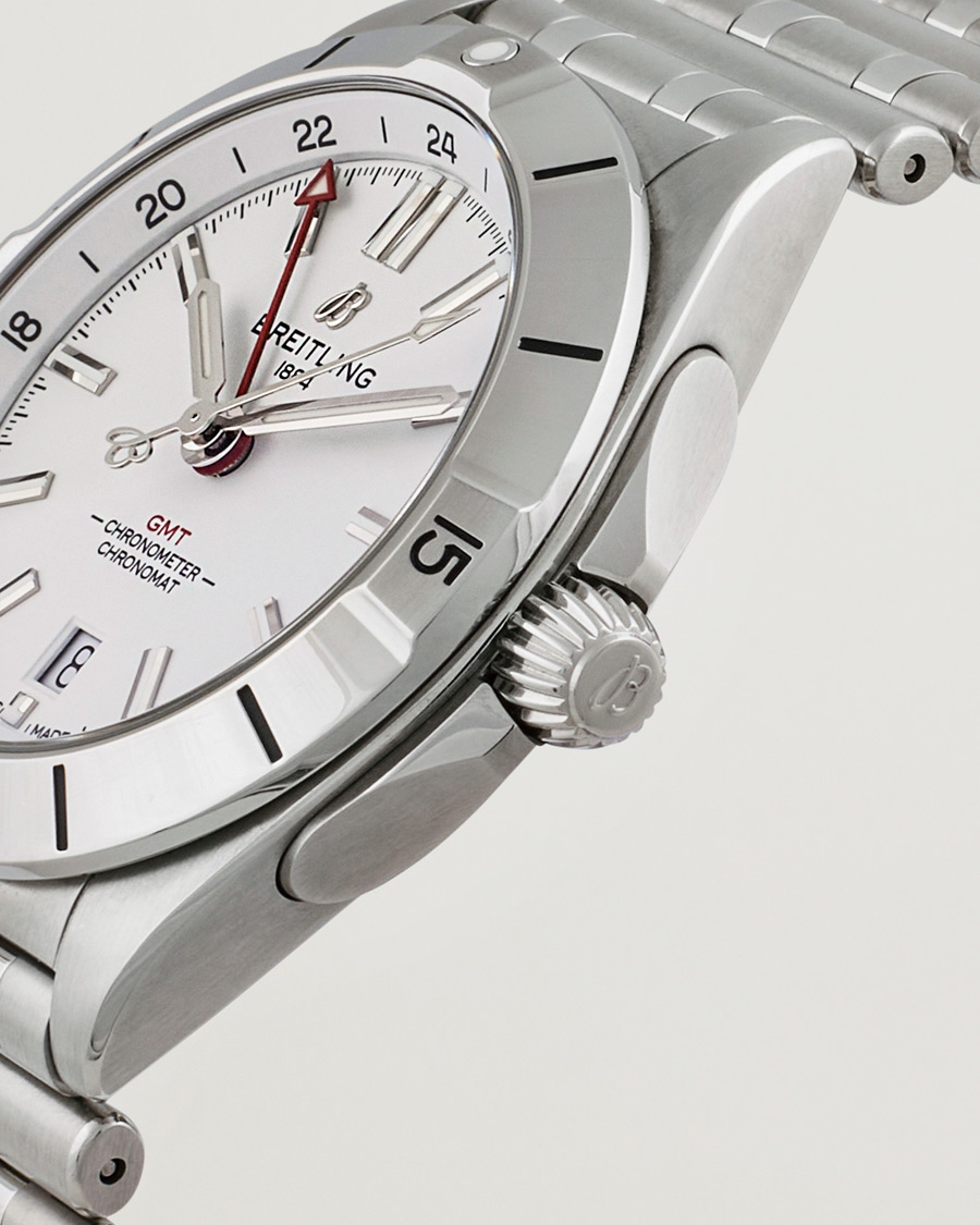 Homme | Breitling Pre-Owned Chronomat GMT A32398 Silver | Breitling Pre-Owned | Chronomat GMT A32398 Silver