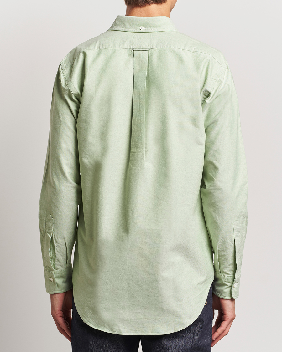 Homme | Chemises | Kamakura Shirts | Vintage Ivy Oxford Button Down Shirt Green