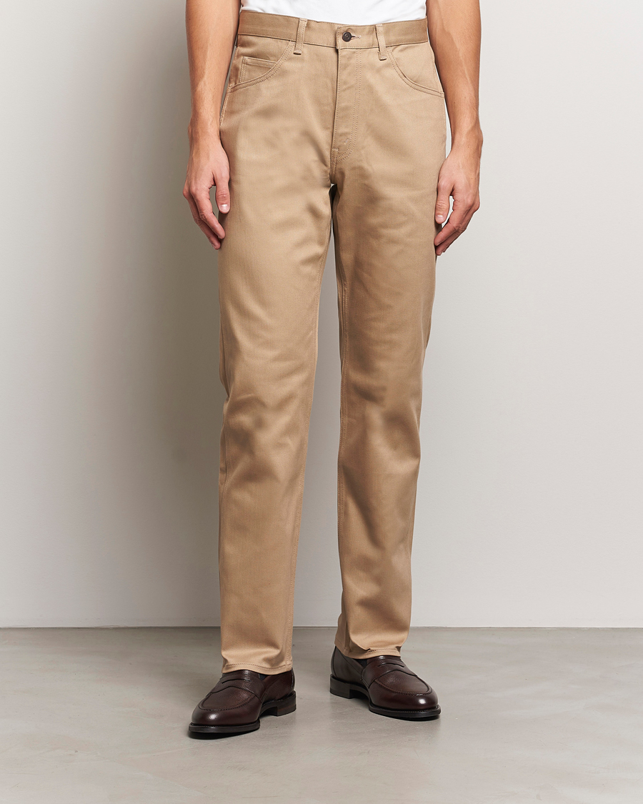 Homme | Pantalons | Kamakura Shirts | Take Ivy 5-Pocket Pants Khaki
