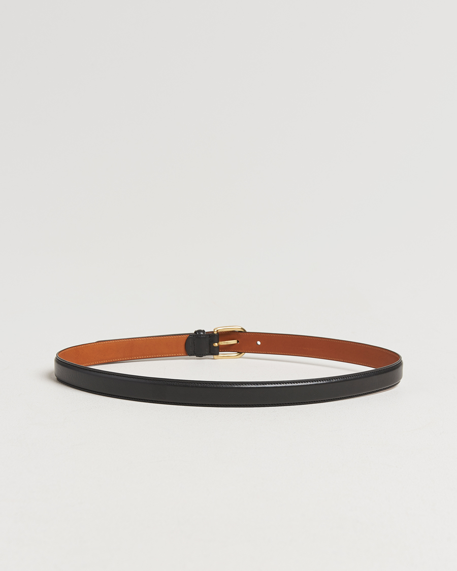 Homme | Ceintures | Kamakura Shirts | Vintage Ivy Horseshoe Buckle Belt Black