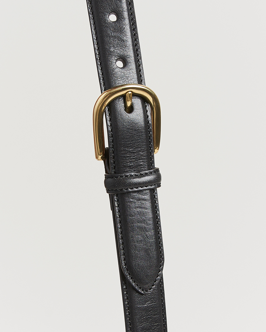 Homme | Ceintures | Kamakura Shirts | Vintage Ivy Horseshoe Buckle Belt Black