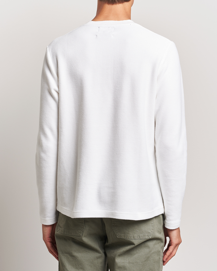 Homme | Pulls Et Tricots | BEAMS PLUS | Waffle Cotton Henley White