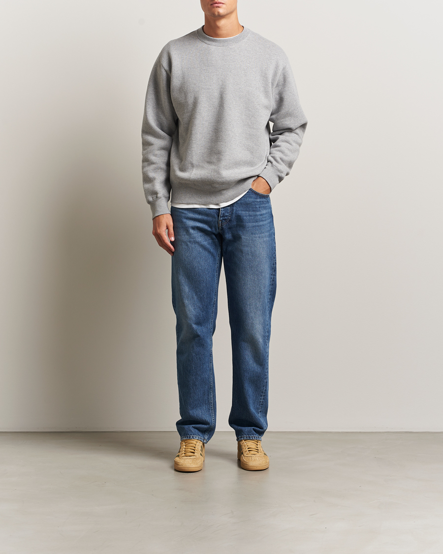 Homme | Pulls Et Tricots | BEAMS PLUS | Japanese Cotton Sweatshirt Heather Grey