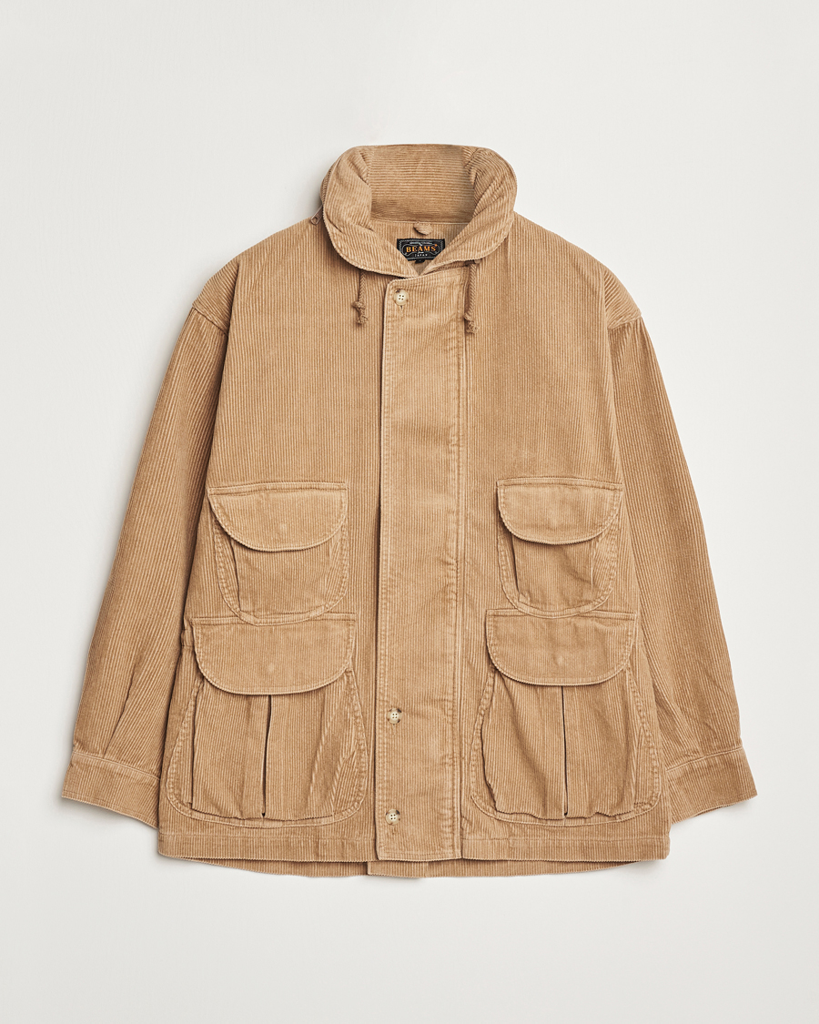 Homme | Manteaux Et Vestes | BEAMS PLUS | Corduroy Field Coat Khaki