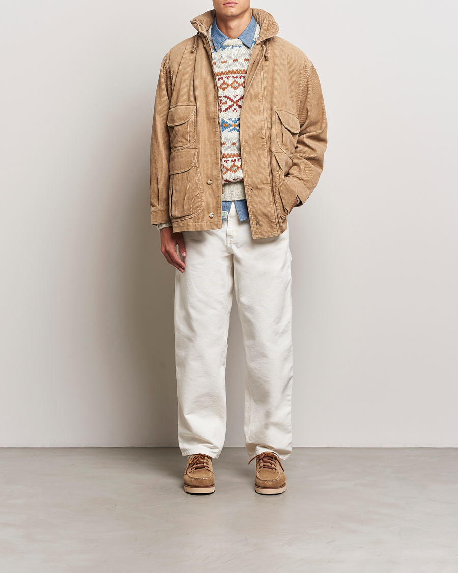 Homme | Manteaux Et Vestes | BEAMS PLUS | Corduroy Field Coat Khaki